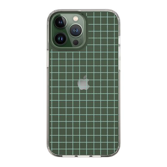 Slim Protection Case［ Original - Favorite Color Check - Green ］