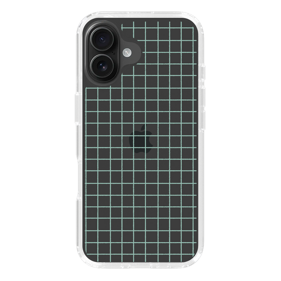 Slim Protection Case［ Original - Favorite Color Check - Green ］