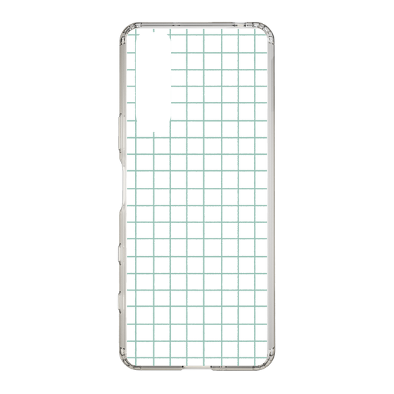 Slim Protection Case［ Original - Favorite Color Check - Green ］