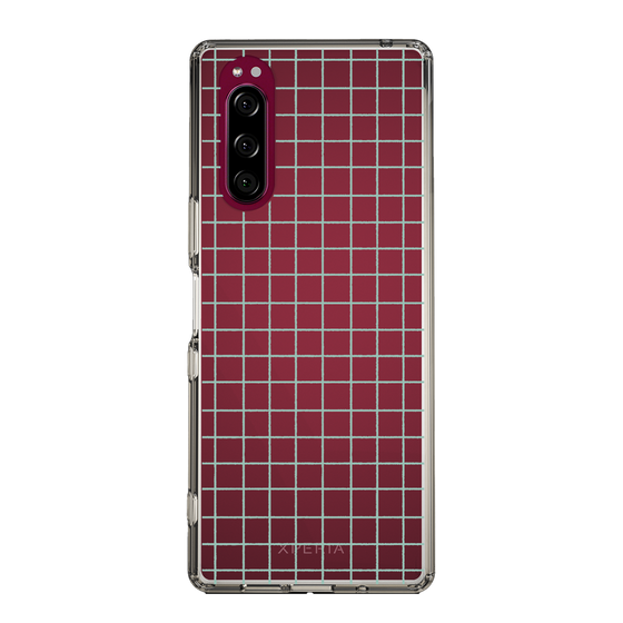 Slim Protection Case［ Original - Favorite Color Check - Green ］