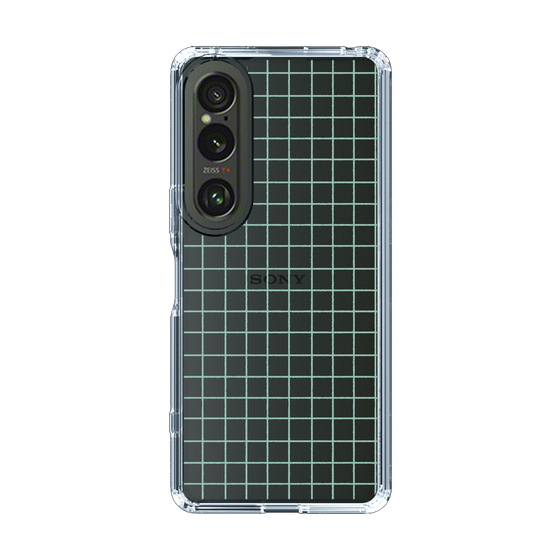 Slim Protection Case［ Original - Favorite Color Check - Green ］