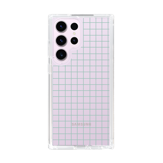 Slim Protection Case［ Original - Favorite Color Check - Green ］