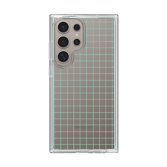 Slim Protection Case［ Original - Favorite Color Check - Green ］