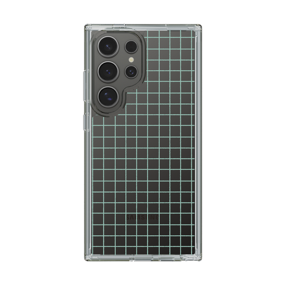 Slim Protection Case［ Original - Favorite Color Check - Green ］