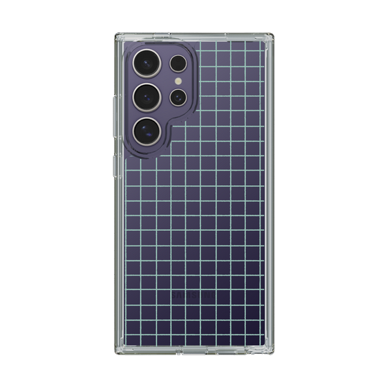 Slim Protection Case［ Original - Favorite Color Check - Green ］