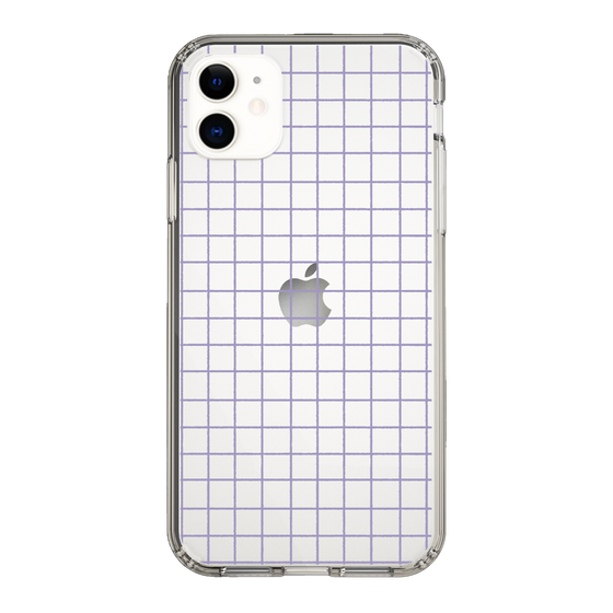 Slim Protection Case［ Original - Favorite Color Check - Purple ］