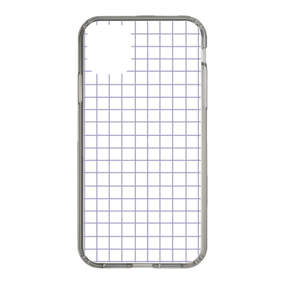 Slim Protection Case［ Original - Favorite Color Check - Purple ］