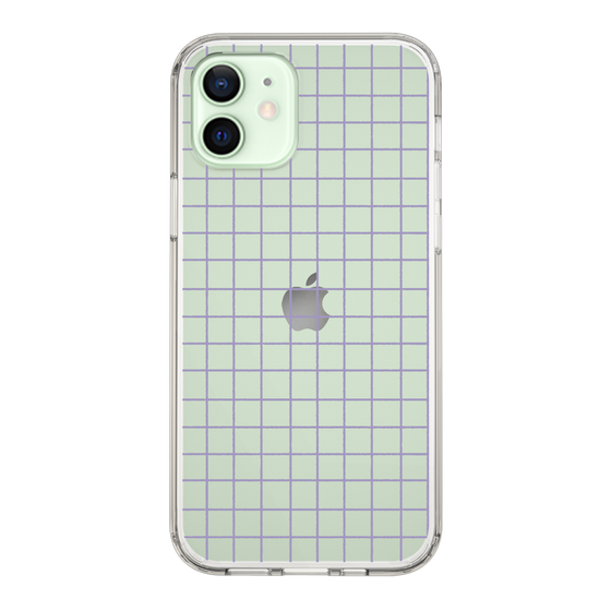 Slim Protection Case［ Original - Favorite Color Check - Purple ］