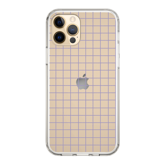 Slim Protection Case［ Original - Favorite Color Check - Purple ］