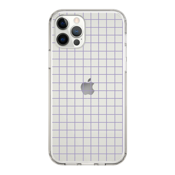 Slim Protection Case［ Original - Favorite Color Check - Purple ］