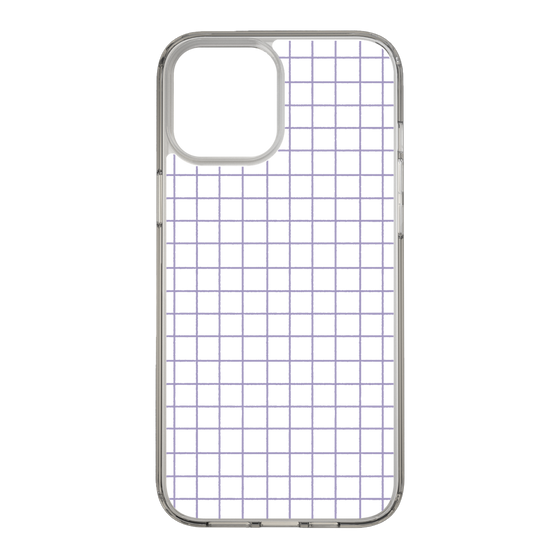 Slim Protection Case［ Original - Favorite Color Check - Purple ］