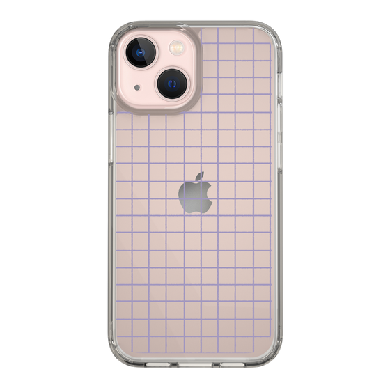 Slim Protection Case［ Original - Favorite Color Check - Purple ］