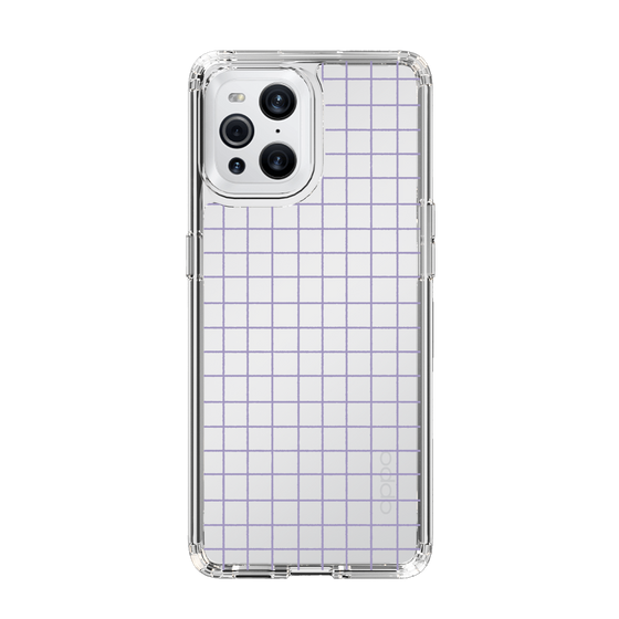 Slim Protection Case［ Original - Favorite Color Check - Purple ］
