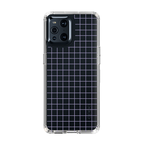 Slim Protection Case［ Original - Favorite Color Check - Purple ］