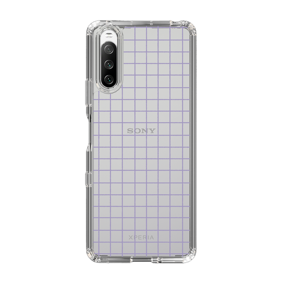 Slim Protection Case［ Original - Favorite Color Check - Purple ］