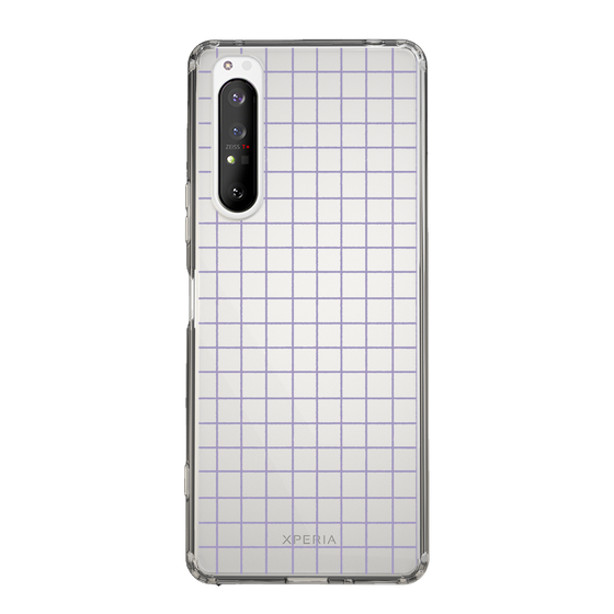 Slim Protection Case［ Original - Favorite Color Check - Purple ］