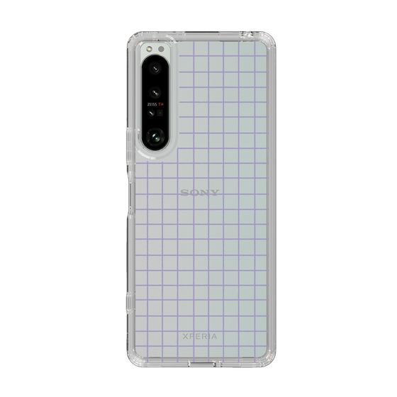 Slim Protection Case［ Original - Favorite Color Check - Purple ］