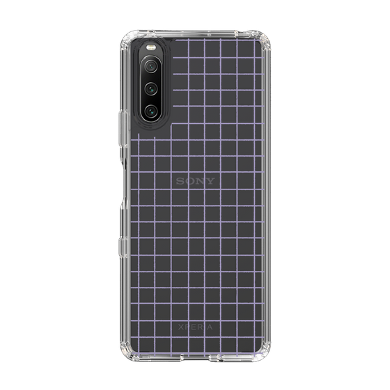 Slim Protection Case［ Original - Favorite Color Check - Purple ］