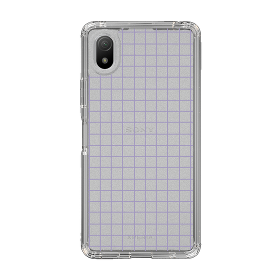 Slim Protection Case［ Original - Favorite Color Check - Purple ］