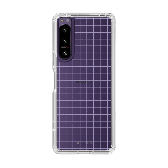 Slim Protection Case［ Original - Favorite Color Check - Purple ］