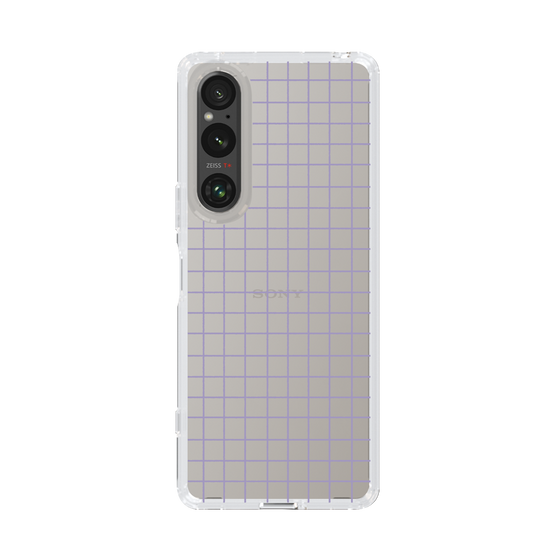 Slim Protection Case［ Original - Favorite Color Check - Purple ］