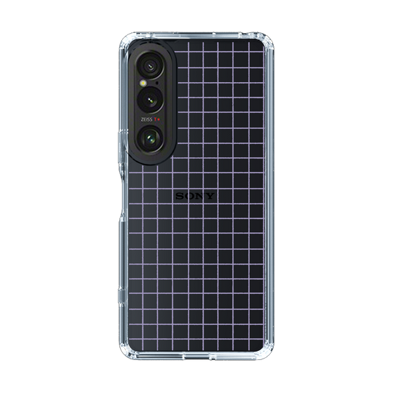 Slim Protection Case［ Original - Favorite Color Check - Purple ］