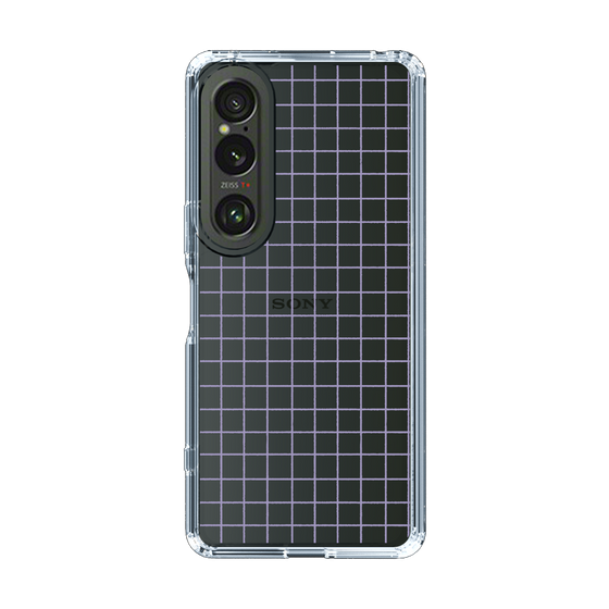 Slim Protection Case［ Original - Favorite Color Check - Purple ］