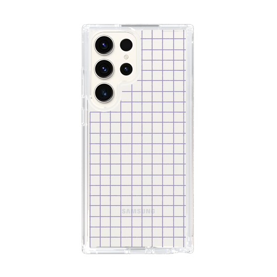 Slim Protection Case［ Original - Favorite Color Check - Purple ］