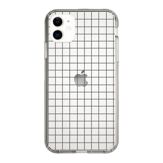 Slim Protection Case［ Original - Favorite Color Check - Black ］