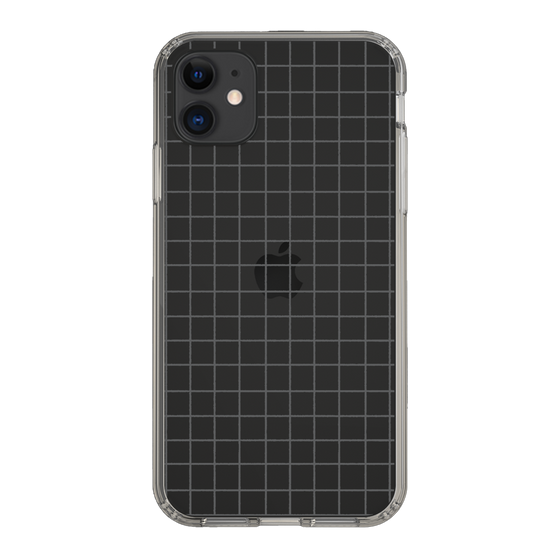 Slim Protection Case［ Original - Favorite Color Check - Black ］
