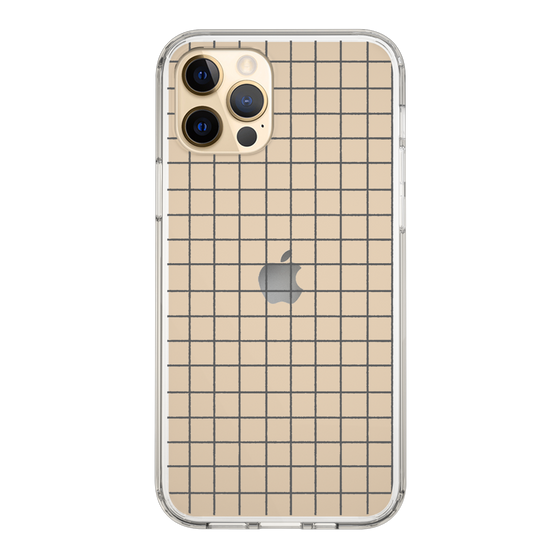 Slim Protection Case［ Original - Favorite Color Check - Black ］