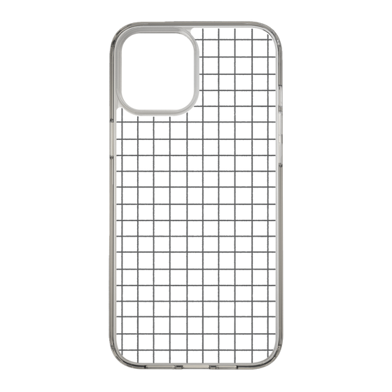 Slim Protection Case［ Original - Favorite Color Check - Black ］