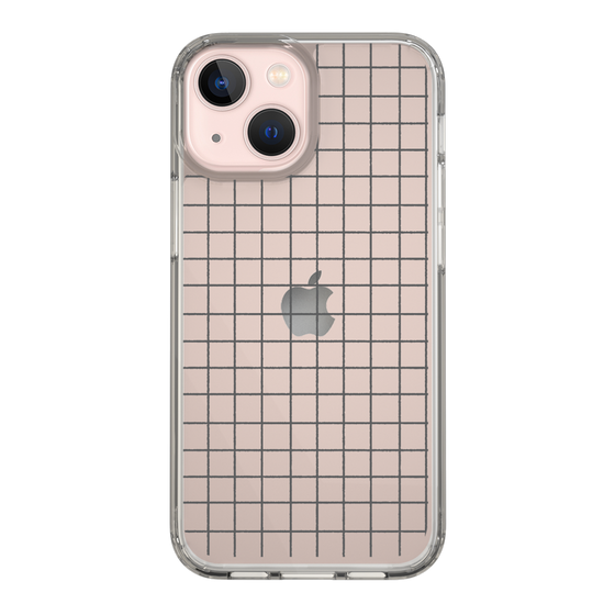 Slim Protection Case［ Original - Favorite Color Check - Black ］