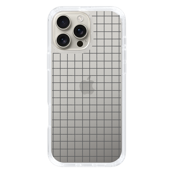 Slim Protection Case［ Original - Favorite Color Check - Black ］