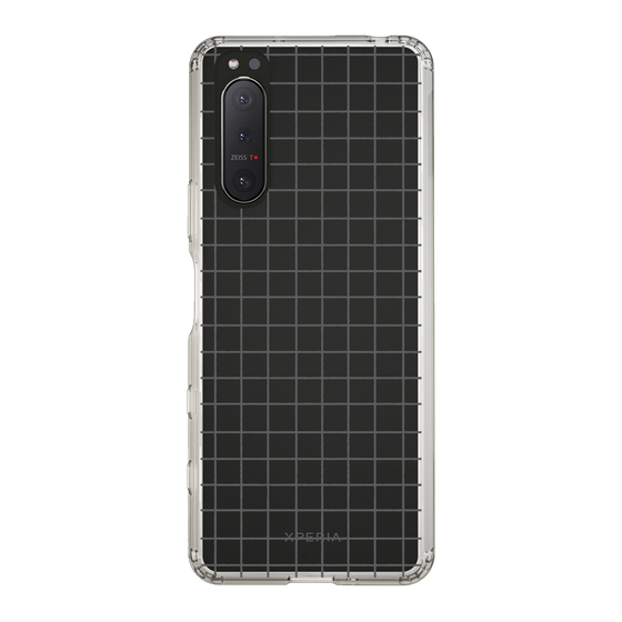 Slim Protection Case［ Original - Favorite Color Check - Black ］