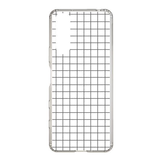 Slim Protection Case［ Original - Favorite Color Check - Black ］