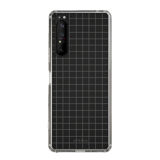 Slim Protection Case［ Original - Favorite Color Check - Black ］