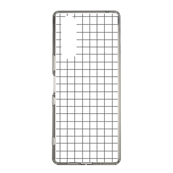 Slim Protection Case［ Original - Favorite Color Check - Black ］
