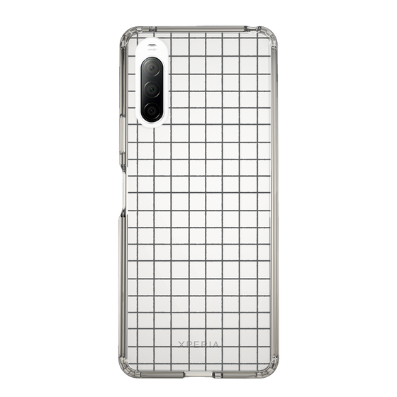 Slim Protection Case［ Original - Favorite Color Check - Black ］