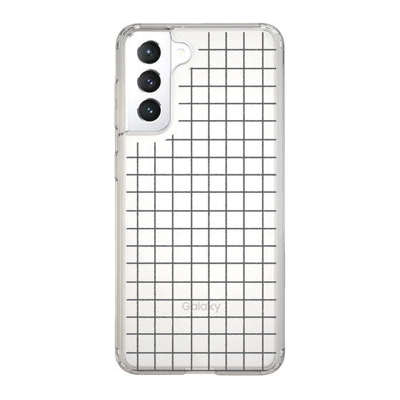 Slim Protection Case［ Original - Favorite Color Check - Black ］