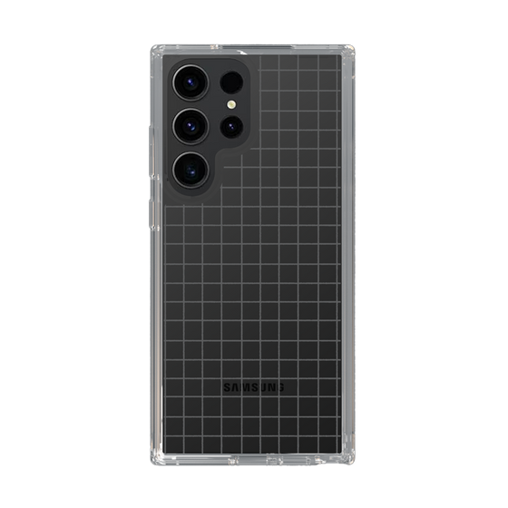 Slim Protection Case［ Original - Favorite Color Check - Black ］