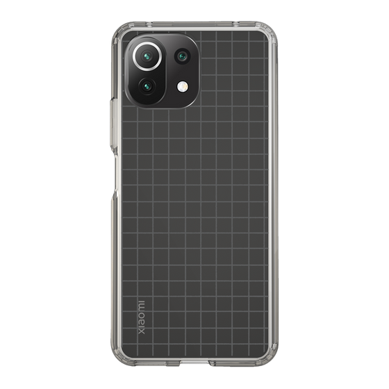 Slim Protection Case［ Original - Favorite Color Check - Black ］