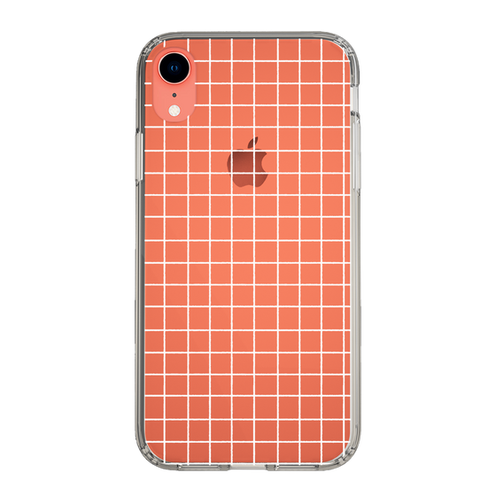 Slim Protection Case［ Original - Favorite Color Check - White ］