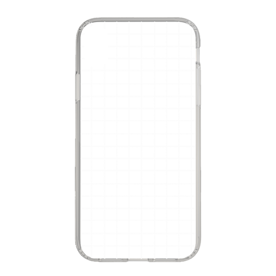 Slim Protection Case［ Original - Favorite Color Check - White ］