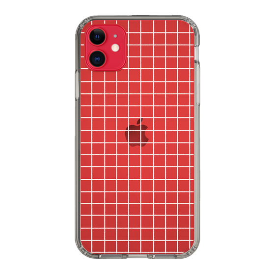 Slim Protection Case［ Original - Favorite Color Check - White ］