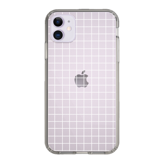 Slim Protection Case［ Original - Favorite Color Check - White ］
