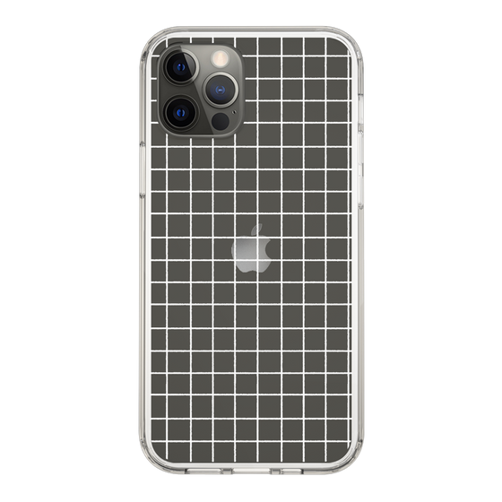 Slim Protection Case［ Original - Favorite Color Check - White ］