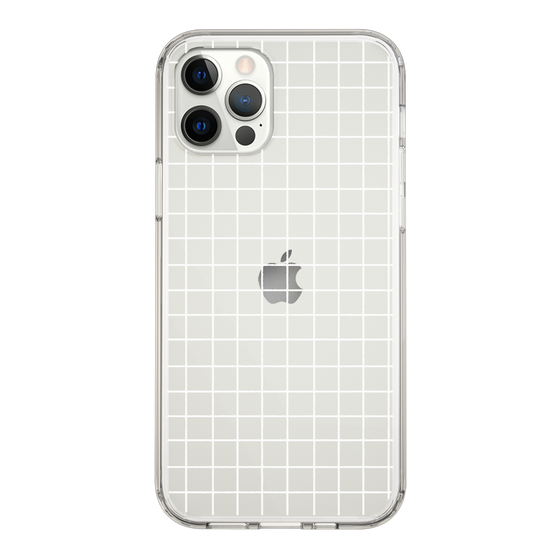Slim Protection Case［ Original - Favorite Color Check - White ］