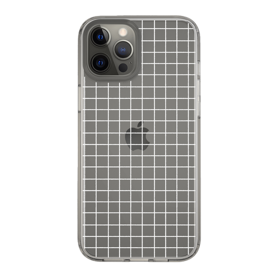 Slim Protection Case［ Original - Favorite Color Check - White ］