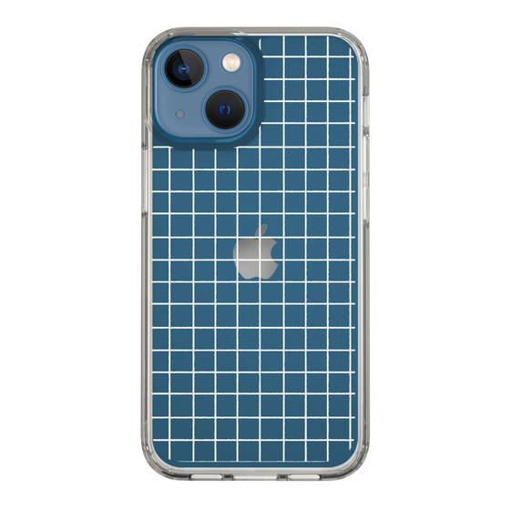 Slim Protection Case［ Original - Favorite Color Check - White ］